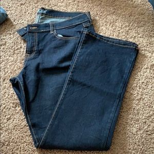Bootcut jeans - dark wash